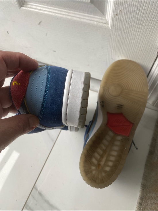 Nike SB Blue Multi Skate Shoes main image 9